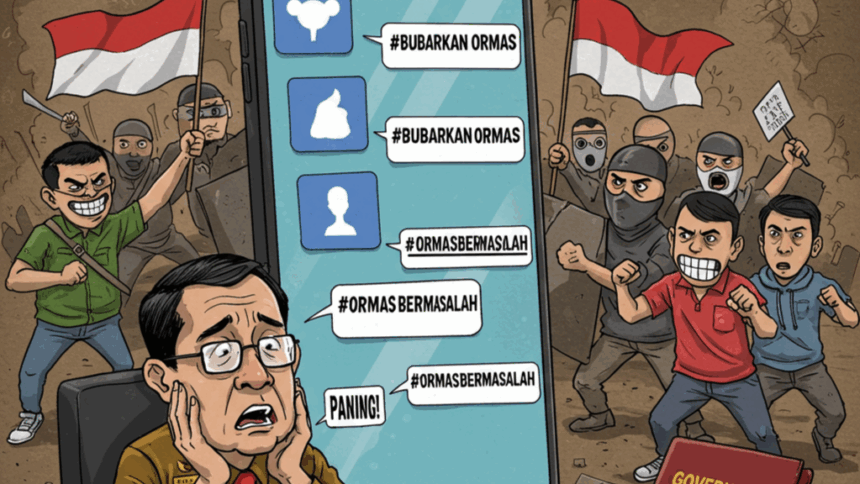 tindak ormas yang bermasalah