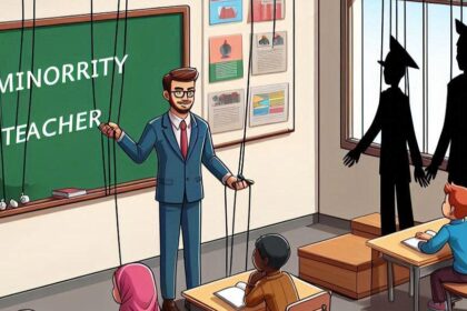 sekolah memperkerjakan guru dari agama minoritas