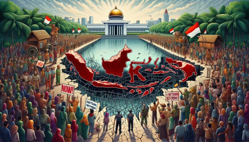 apa yang dimaksud negara? Apakah sekadar institusi dengan nama, undang-undang, lembaga tinggi, dan pejabat publik?