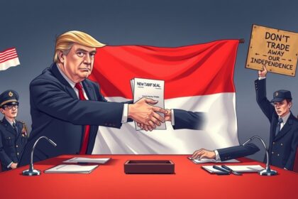 Presiden Amerika Serikat Donald Trump menyatakan bahwa negaranya telah mencapai kesepakatan tarif impor baru dengan Indonesia