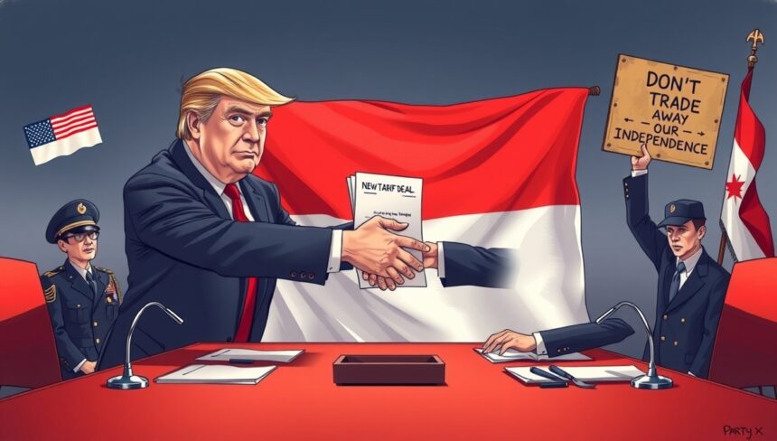 Presiden Amerika Serikat Donald Trump menyatakan bahwa negaranya telah mencapai kesepakatan tarif impor baru dengan Indonesia