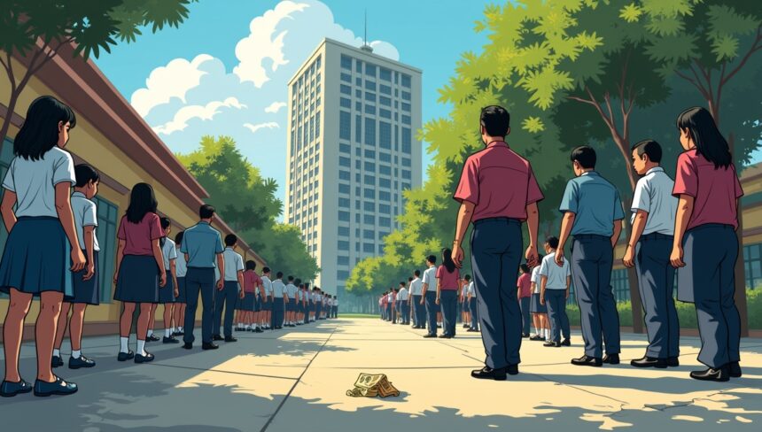 Keputusan itu diambil setelah wali murid mengadukan dugaan pungutan liar (pungli) yang dilakukan SM, seperti penarikan uang sampul rapor