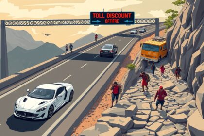 Diskon tarif tol sebesar 20 persen kembali diberlakukan oleh pemerintah pada ruas Trans-Jawa dan Trans-Sumatera.