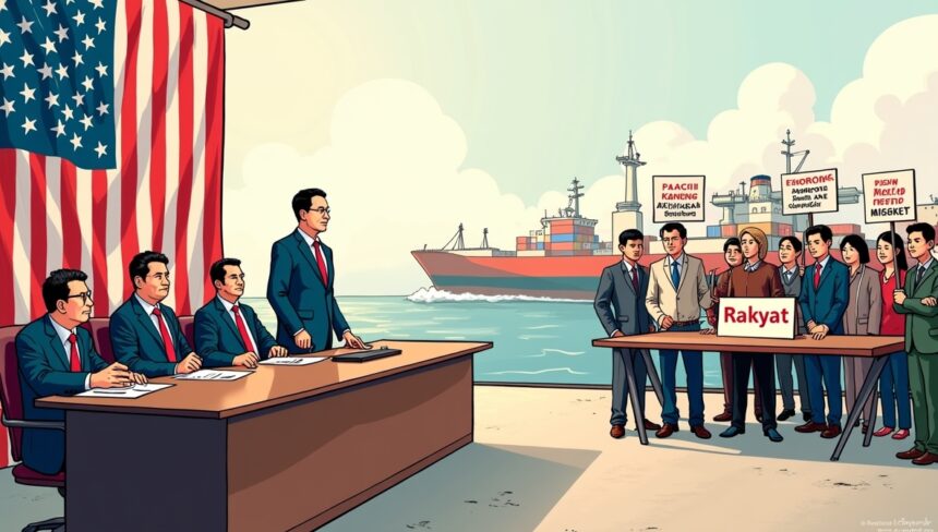 Menteri Perdagangan Budi Santoso berharap Amerika Serikat tidak mengenakan tarif impor terhadap Indonesia.