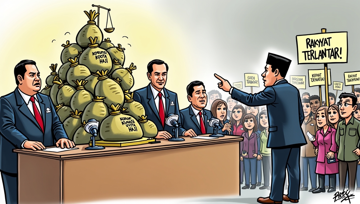 Dugaan Korupsi Kuota Haji, Partai X: Kerugian Rakyat Tak Pernah Terhitung!  - Berita X