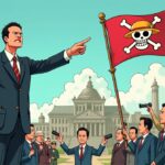 Wakil Ketua DPR RI Sufmi Dasco Ahmad menyatakan pemasangan bendera One Piece menjelang HUT ke-80 RI sebagai ancaman.
