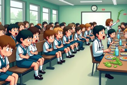 Sebanyak 137 siswa SMP Negeri 3 Berbah, Sleman, diduga mengalami keracunan makanan usai menyantap Makan Bergizi Gratis (MBG)