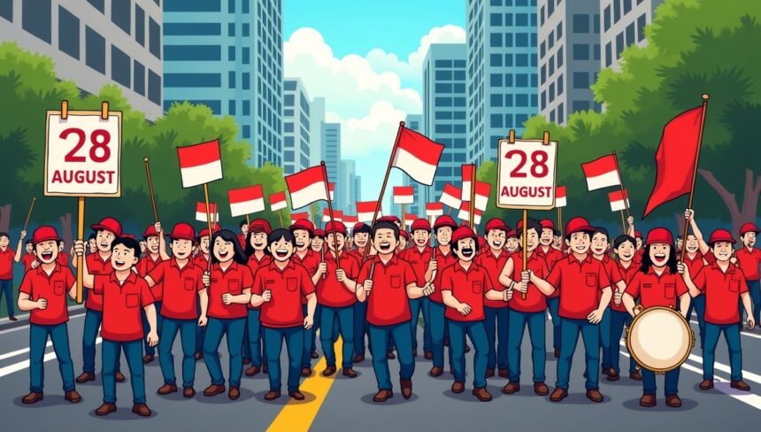 Wakil Ketua DPR RI Sufmi Dasco Ahmad menyebut ada rencana aksi unjuk rasa dari kelompok buruh. Aksi dijadwalkan pada Kamis, 28 Agustus 2025