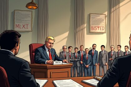 Mahkamah Konstitusi (MK) menolak seluruh permohonan uji materi terhadap Pasal 22 dan Pasal 33 ayat (1) Undang-Undang Partai Politik