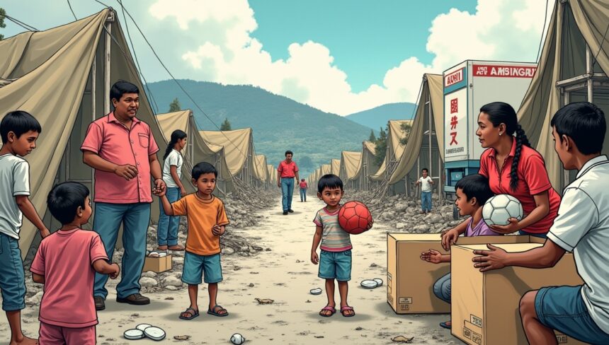 Harapan yang Tertukar: Korban Bencana Terima Alat Olahraga, Bukan Kebutuhan Mendesak