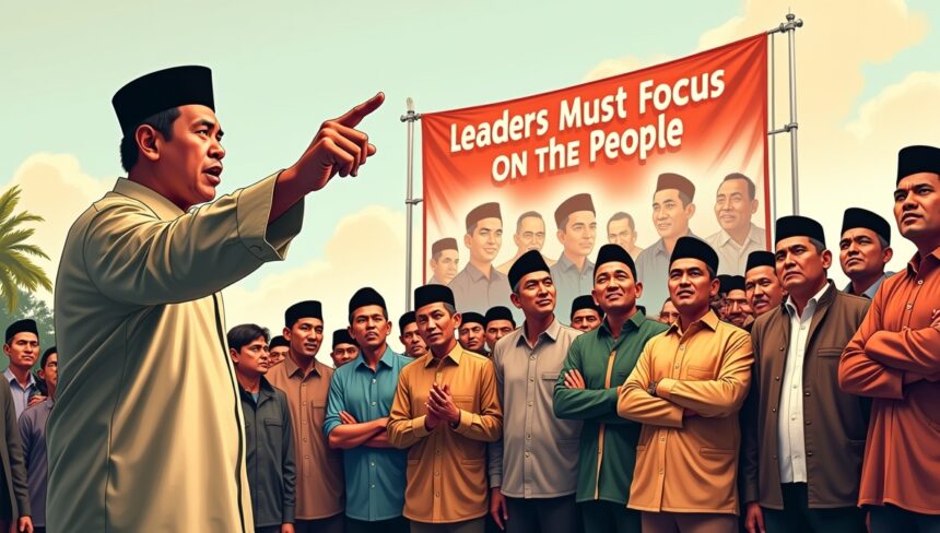 Presiden Prabowo Subianto menegaskan, masyarakat Indonesia tidak menyukai pemimpin yang hanya memikirkan kepentingan pribadinya