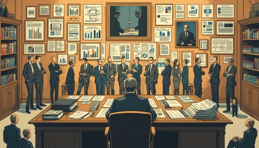 Kontrol semu dalam kekuasaan adalah kondisi di mana penyalahgunaan wewenang terkontrol dan berlangsung dalam struktur pemerintahan.