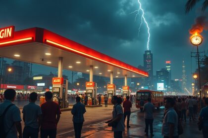 Harga bahan bakar melonjak